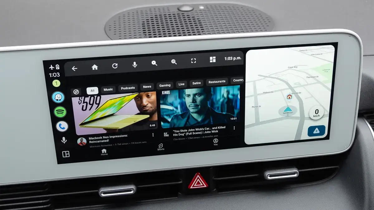 YouTube pe Android Auto: divertisment pentru șoferi