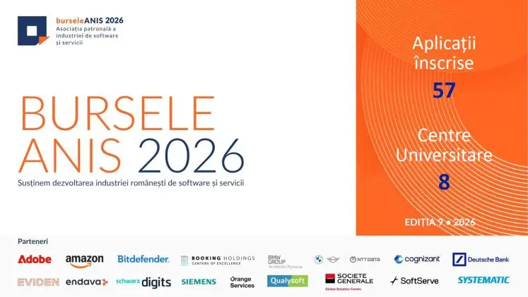 57 de proiecte universitare concurează pentru bursele ANIS destinate tehnologiilor emergente