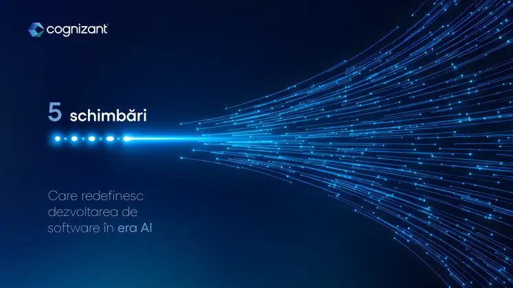Cinci transformări esențiale care schimbă dezvoltarea software prin inteligența artificială