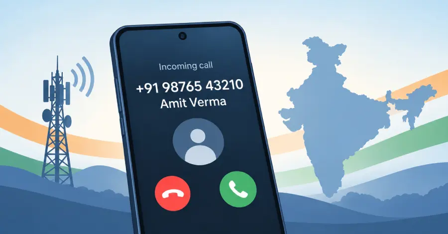 India introduce afișarea numelui apelantului pe rețelele mobile din noiembrie 2026