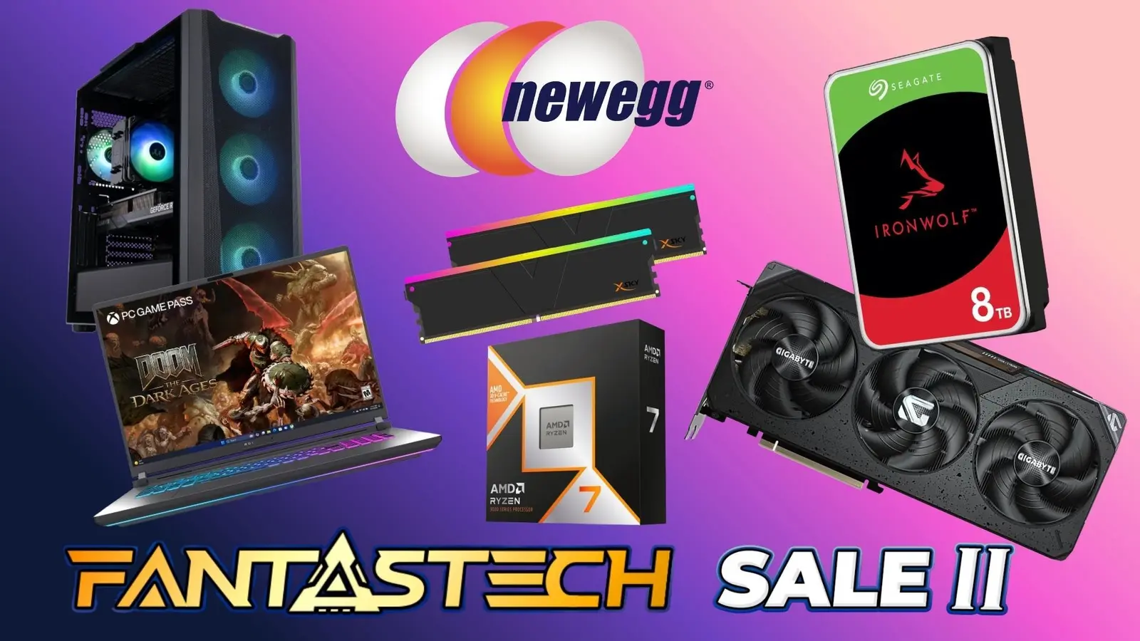 Newegg lansează Fantastech Sale II, provocând direct Amazonul