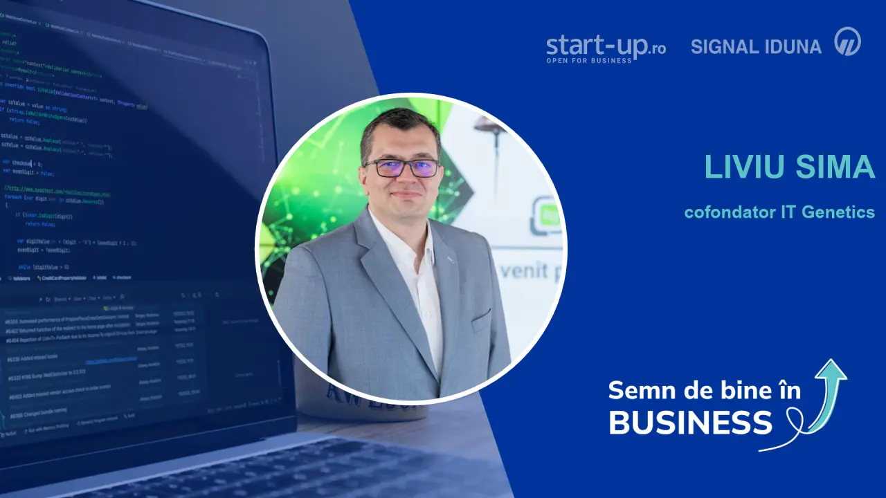 Optimismul antreprenorilor poate deveni o vulnerabilitate, avertizează Liviu Sima din IT Genetics