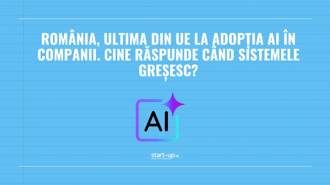 România ocupă ultimul loc din Uniunea Europeană la utilizarea inteligenței artificiale în firme