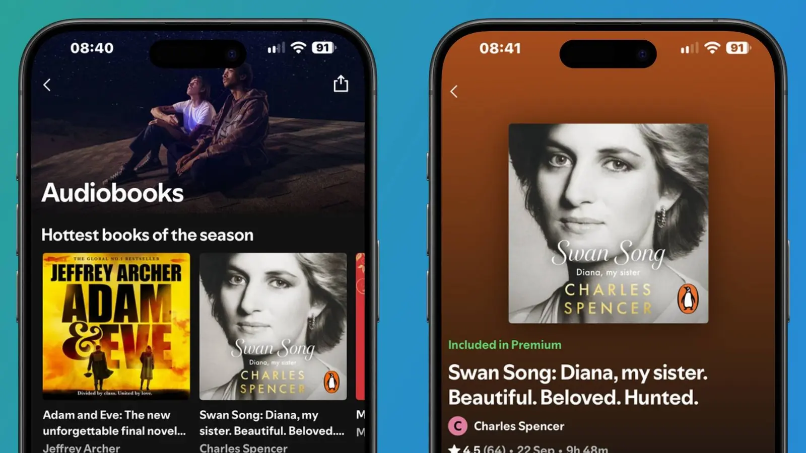 Spotify dă lovitura cu audiobook-urile, dar refuză o interfață minimalistă pentru muzică